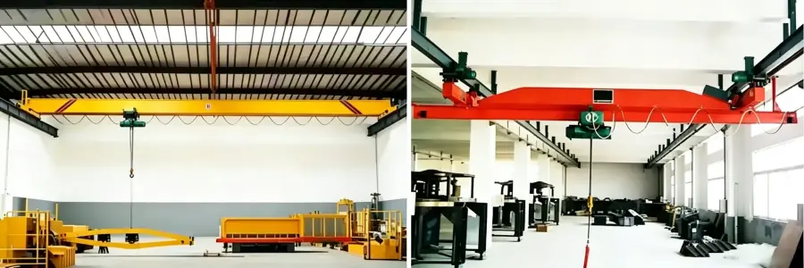 suspension crane and overhead crane