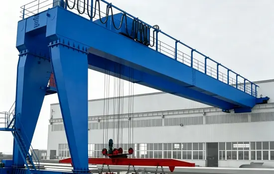 Double Girder Semi Gantry Crane