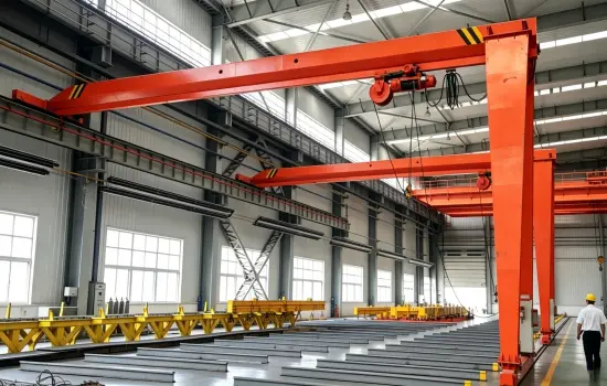 Single Beam Semi Gantry Crane