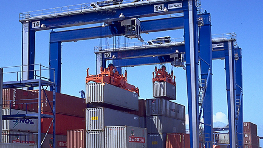 RTG Rubber Tyred Container Gantry Crane.webp