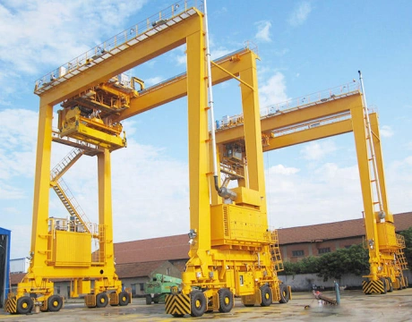 RTG Rubber Tyred Container Gantry Crane