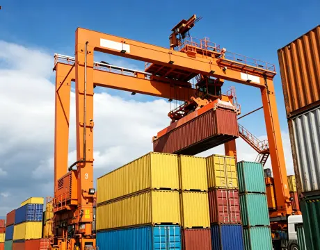 RTG Rubber Tyred Container Gantry Crane