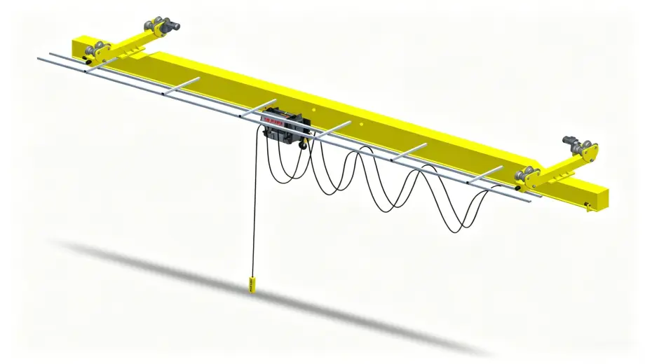 LX Suspension Single Beam Overhead Crane.webp