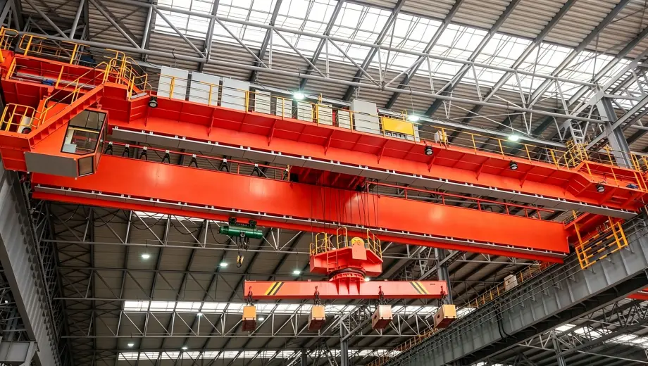 QC Magnet Double Girder Overehad Crane.webp