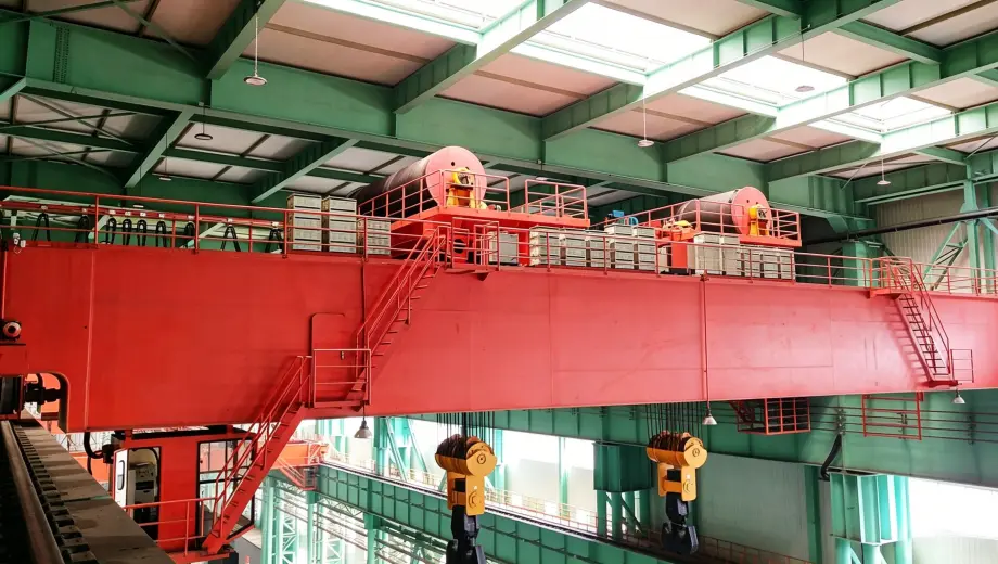 QD Hook Double Girder Overhead Crane.webp