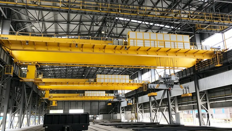 QC Magnet Double Girder Overehad Crane.webp