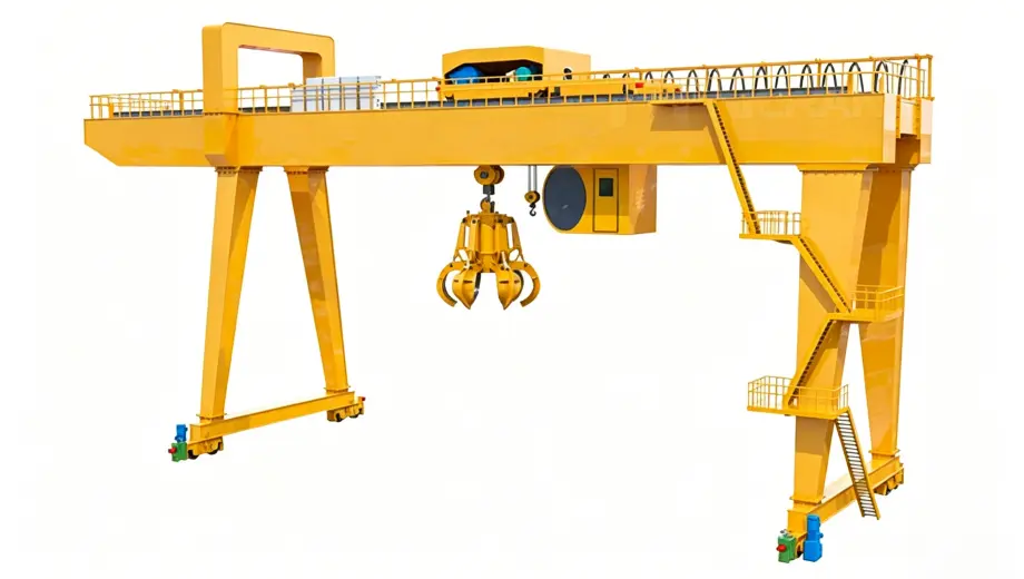MZ Double Girder Grab Gantry Crane.webp