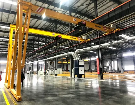 Good Quality Lifting Equipment Semi Gantry Crane for Warehouse Factory