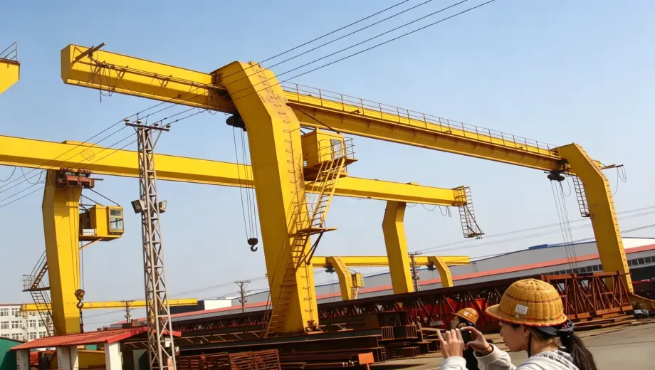L Type Single Beam Gantry Crane.webp