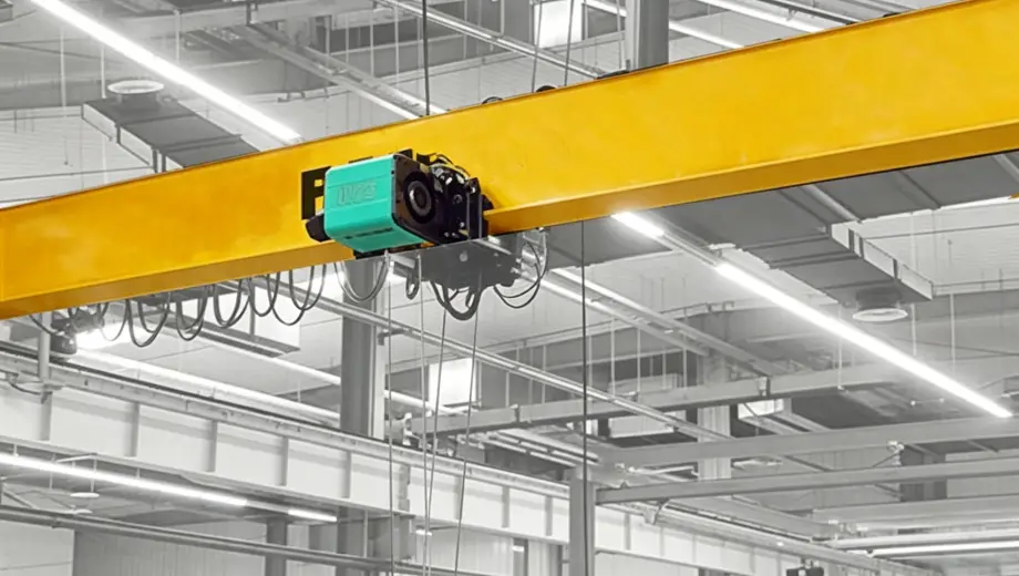 HD European Single Beam Overhead Crane.webp