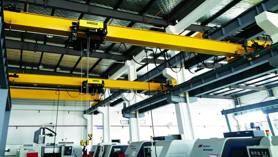 LDC European single girder overhead crane.webp
