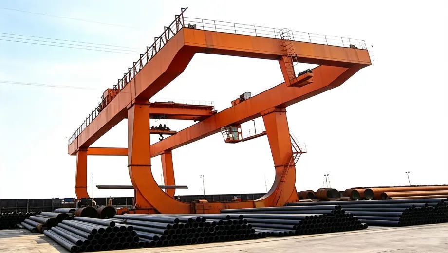 U type MG double girder gantry crane.webp