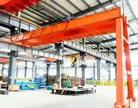 BMG Double Girder Semi Gantry Crane