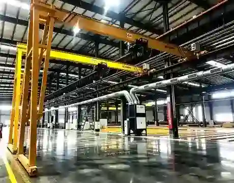 BMH Single Beam Semi Gantry Crane